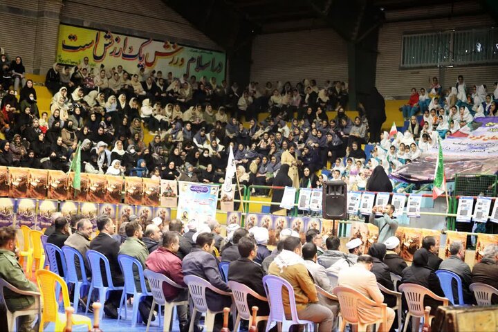 تصاویر/ همایش اقتدار بسیجیان شهرستان بوکان