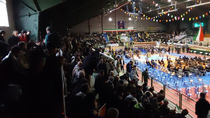 تصاویر/ همایش اقتدار بسیجیان شهرستان بوکان