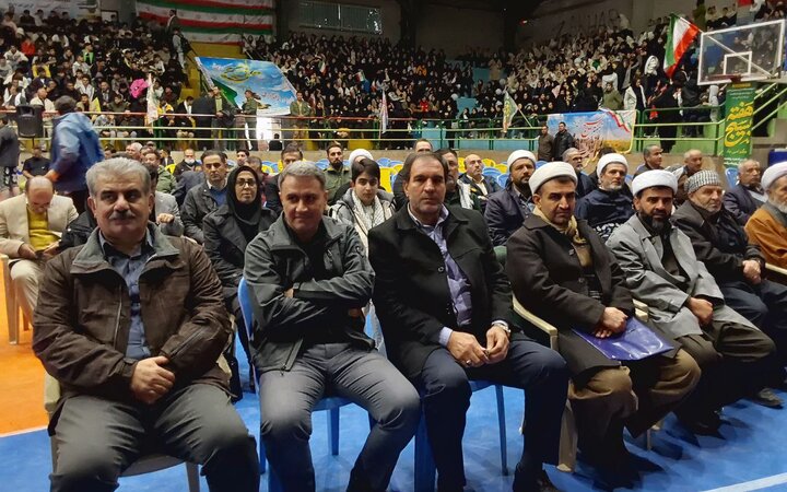 تصاویر/ همایش اقتدار بسیجیان شهرستان بوکان