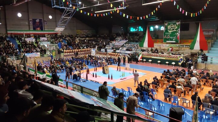 تصاویر/ همایش اقتدار بسیجیان شهرستان بوکان