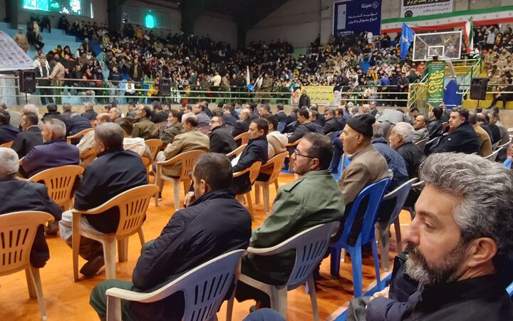 تصاویر/ همایش اقتدار بسیجیان شهرستان بوکان