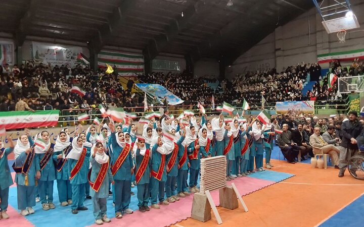 تصاویر/ همایش اقتدار بسیجیان شهرستان بوکان