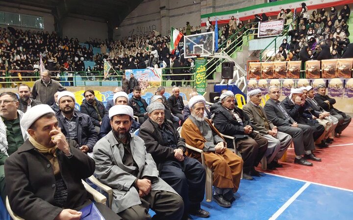 تصاویر/ همایش اقتدار بسیجیان شهرستان بوکان