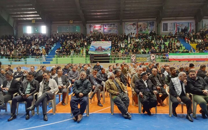 تصاویر/ همایش اقتدار بسیجیان شهرستان بوکان