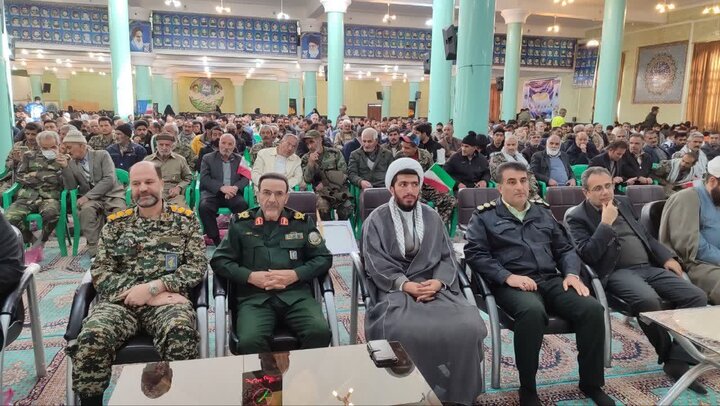 تصاویر/ همایش اقتدار بسیجیان در تکاب