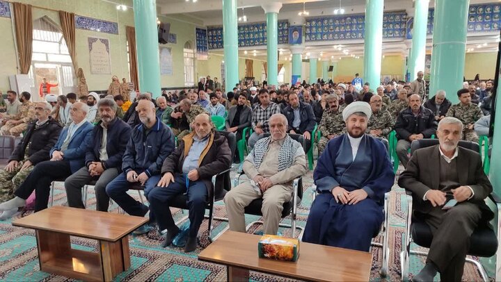 تصاویر/ همایش اقتدار بسیجیان در تکاب