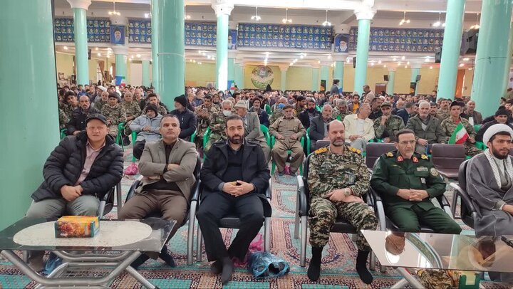 تصاویر/ همایش اقتدار بسیجیان در تکاب