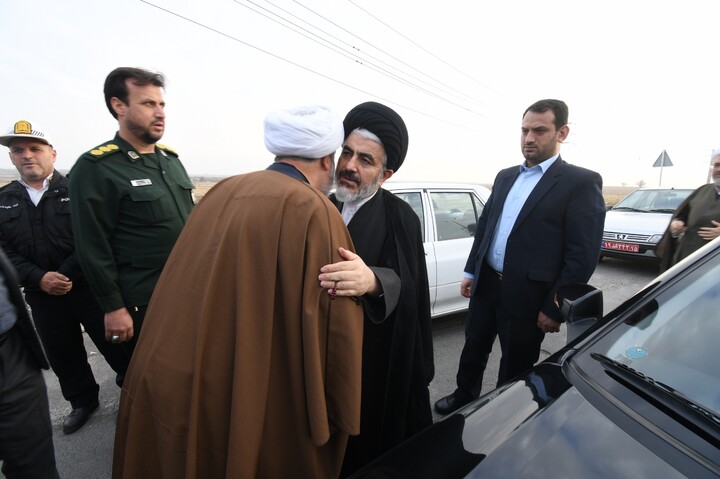 تصاویر/ سفر نماینده ولی فقیه در آذربایجان غربی به شهرستان شبستر