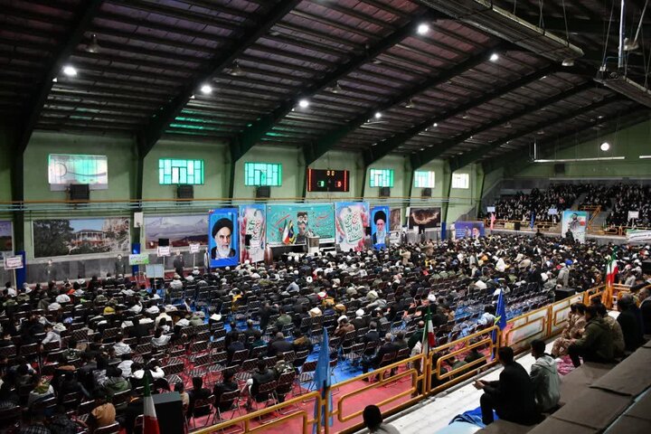 تصاویر/ گردهمایی اقتدار بسیجیان شهرستان ماکو