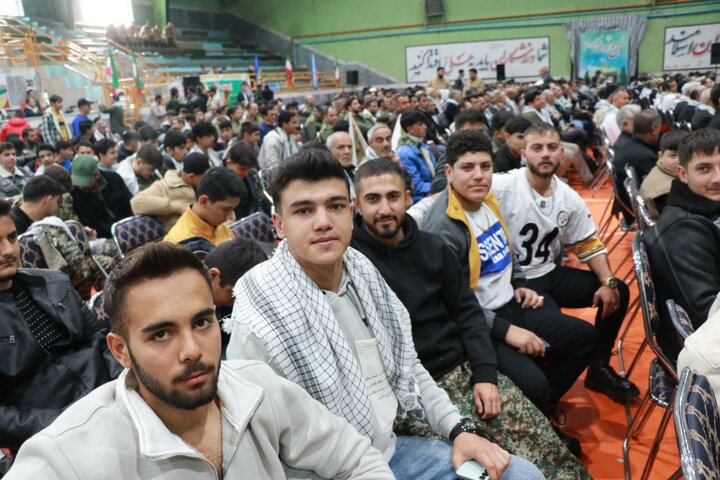 تصاویر/ گردهمایی اقتدار بسیجیان شهرستان ماکو