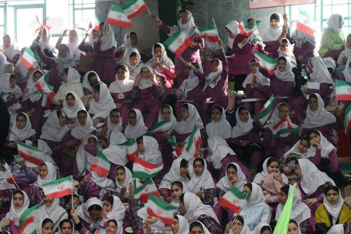 تصاویر/ گردهمایی اقتدار بسیجیان شهرستان ماکو