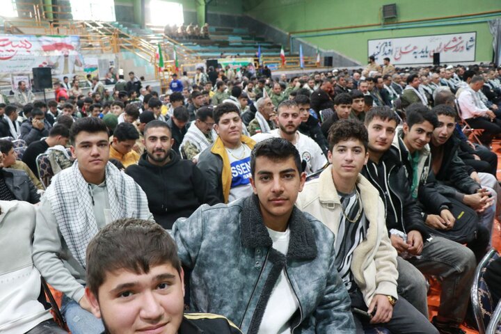 تصاویر/ گردهمایی اقتدار بسیجیان شهرستان ماکو