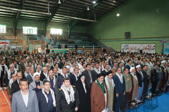 تصاویر/ گردهمایی اقتدار بسیجیان شهرستان ماکو