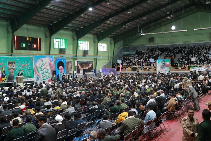 تصاویر/ گردهمایی اقتدار بسیجیان شهرستان ماکو