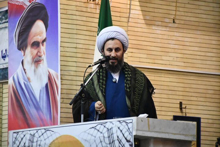 تصاویر/ اجتماع باشکوه بسیجیان خوی