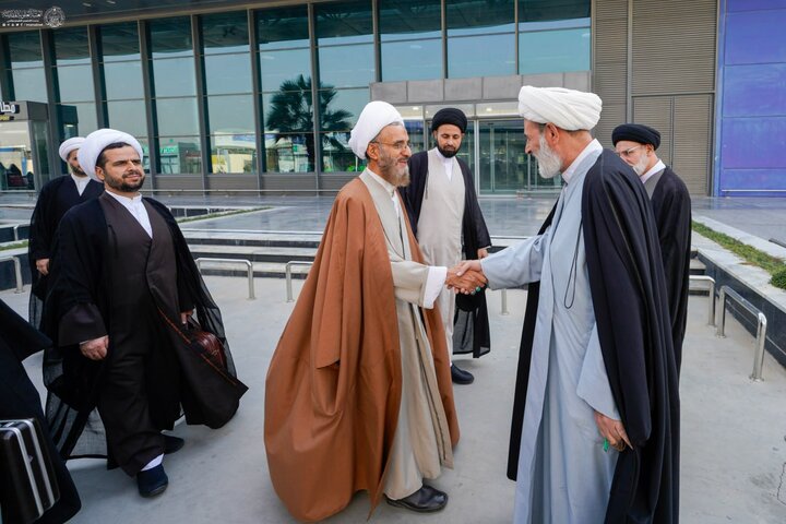 العتبة العلويّة المقدّسة تستقبل الوفود المشاركة في مؤتمر العلّامة النائيني بنسخته الثانية