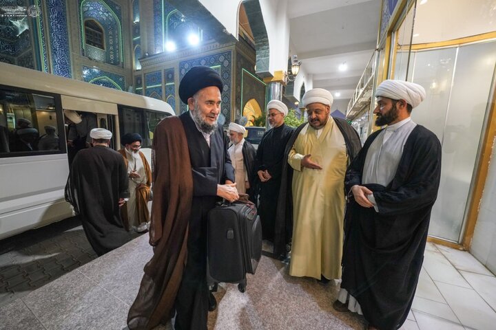 العتبة العلويّة المقدّسة تستقبل الوفود المشاركة في مؤتمر العلّامة النائيني بنسخته الثانية