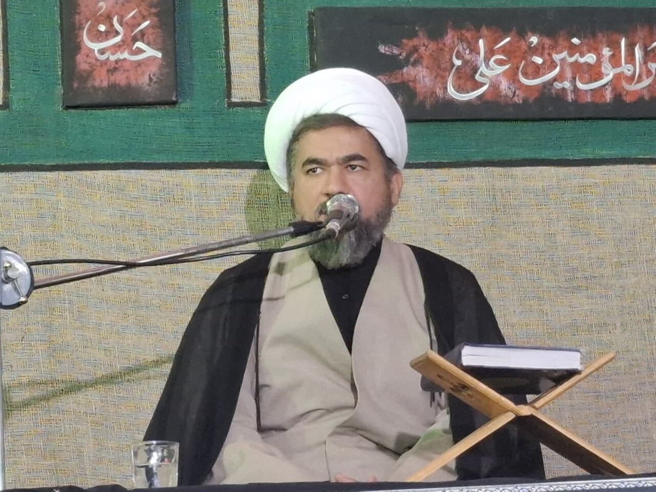 قدردانی امام جمعه مشکات از حضور پرشور مردم در عزای فاطمیه