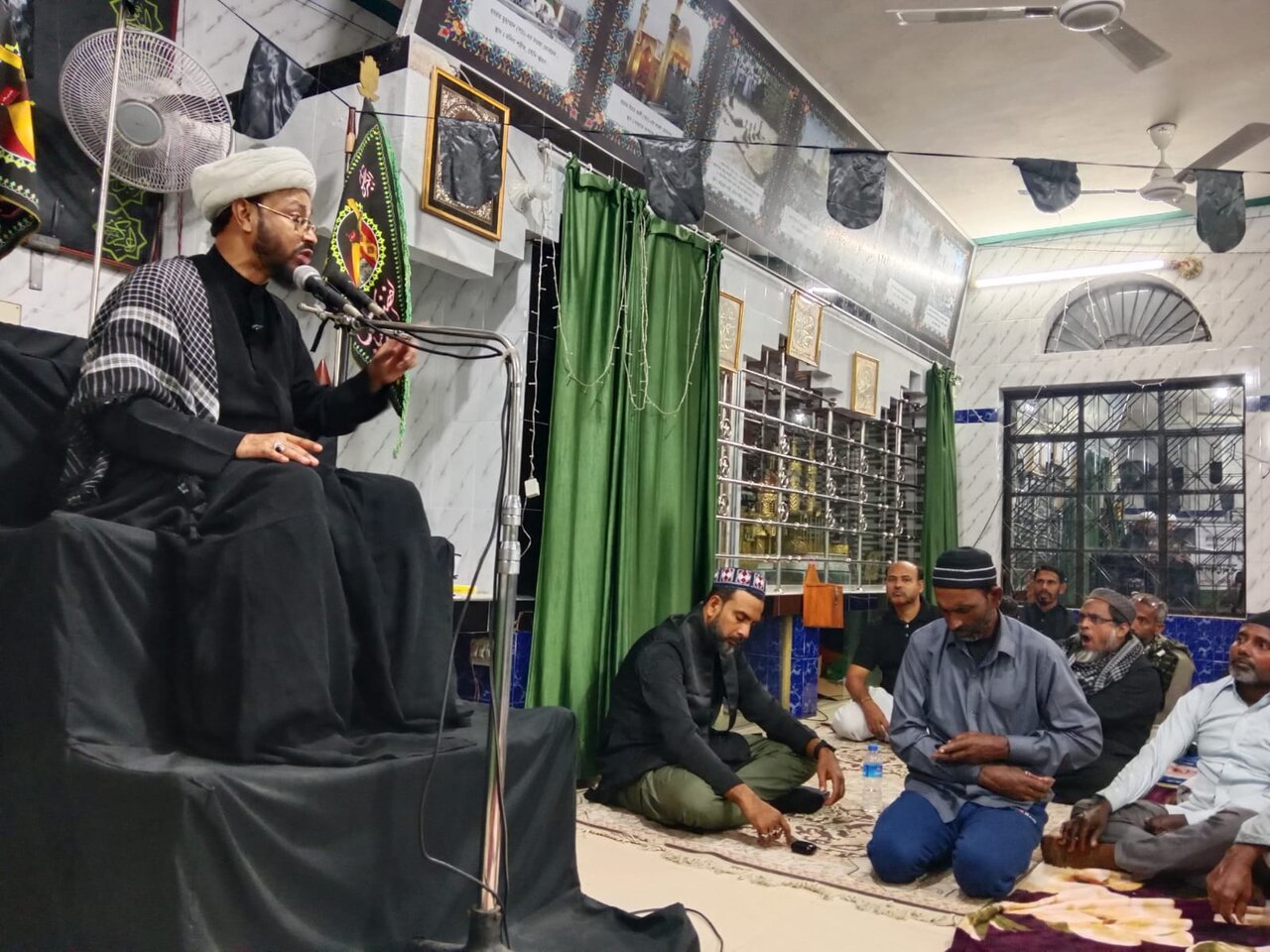 نورنگر ساتھکھیڑہ میں ایّامِ فاطمیہ کی پرنور مجالس، مولانا ڈاکٹر رضوان السلام کا اہم خطاب