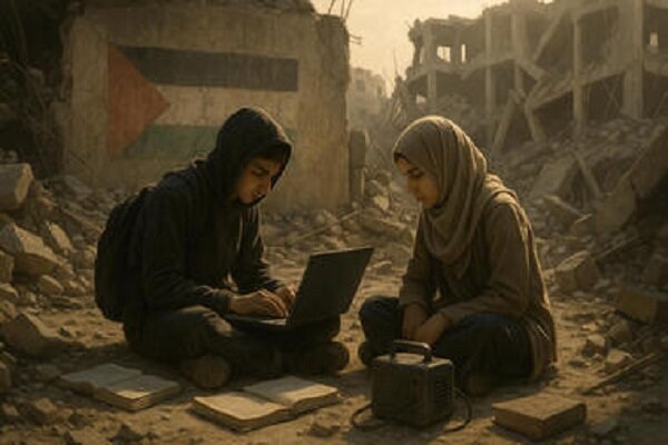 गज़्जा पट्टी के 97% स्कूल नष्ट हो गए।यूनिसेफ