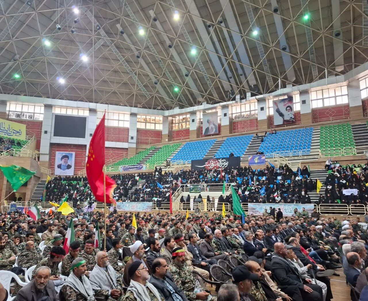 رزمایش اقتدار بسیج با حضور گسترده نیروهای مردمی در رشت برگزار شد