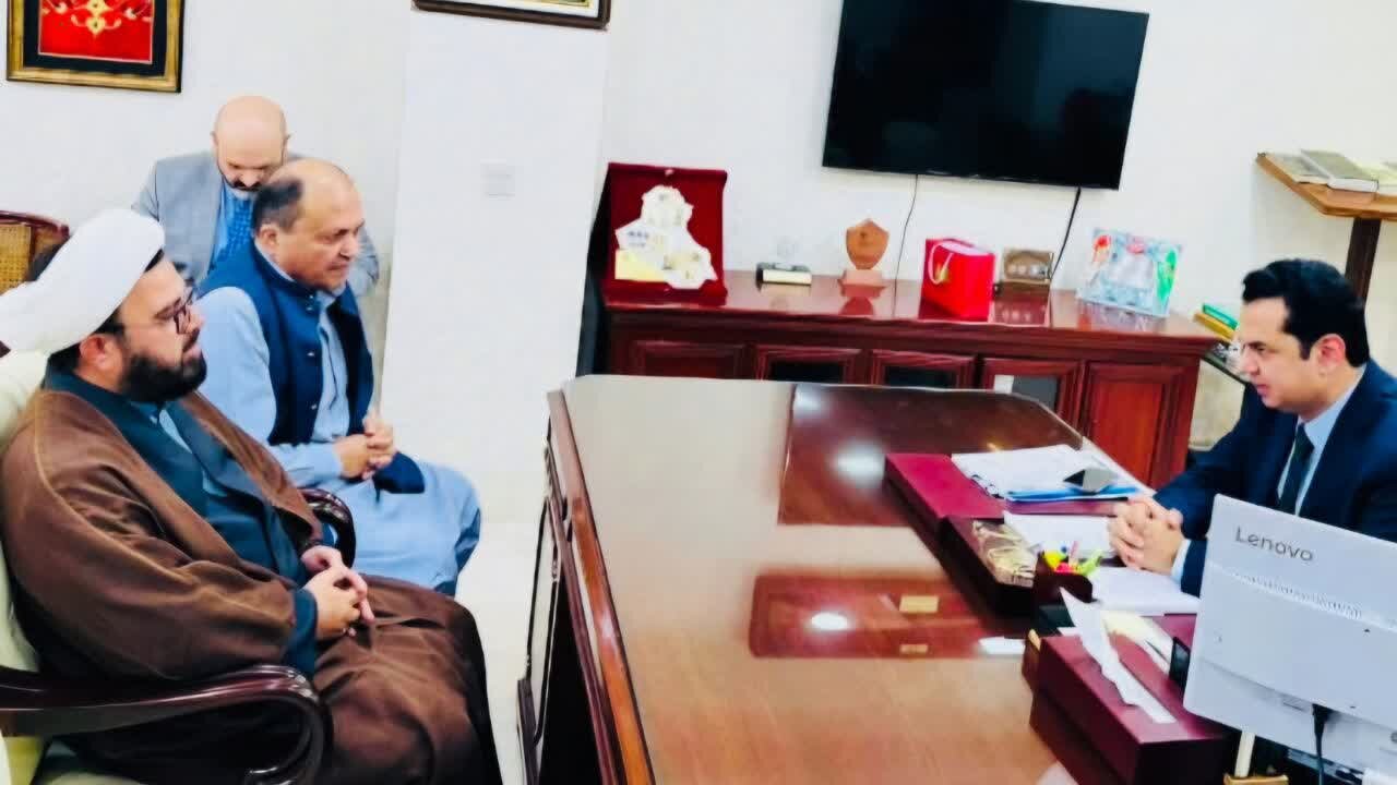 علامہ اشفاق وحیدی کی وزیر مملکت پاکستان سے ملاقات / ملکی سالمیت اور بین الاقوامی و بین المذاہب امور پر گفتگو