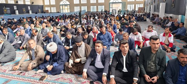 همایش اقتدار بسیجیان شهرستان بهمئی