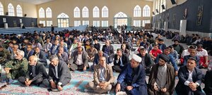 همایش اقتدار بسیجیان شهرستان بهمئی