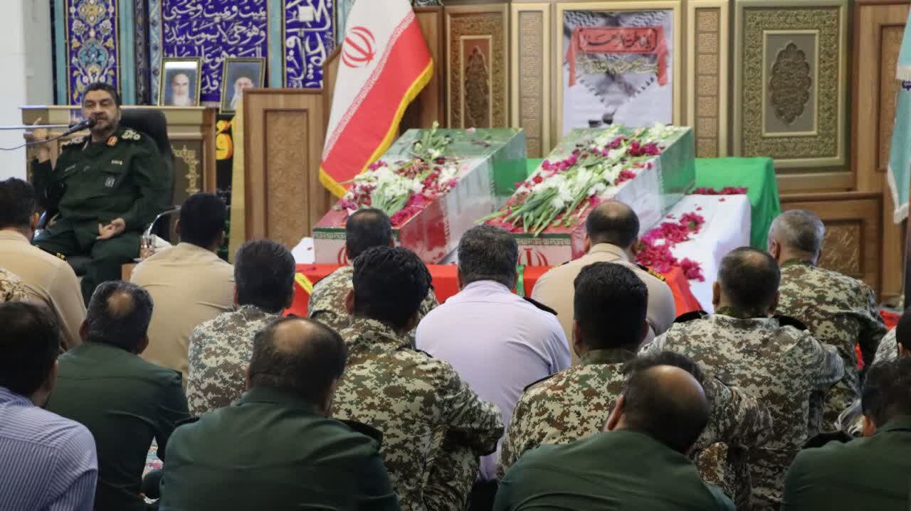 فیلم| برشی از مراسم ۵ آذر روز بسیج در خارگ