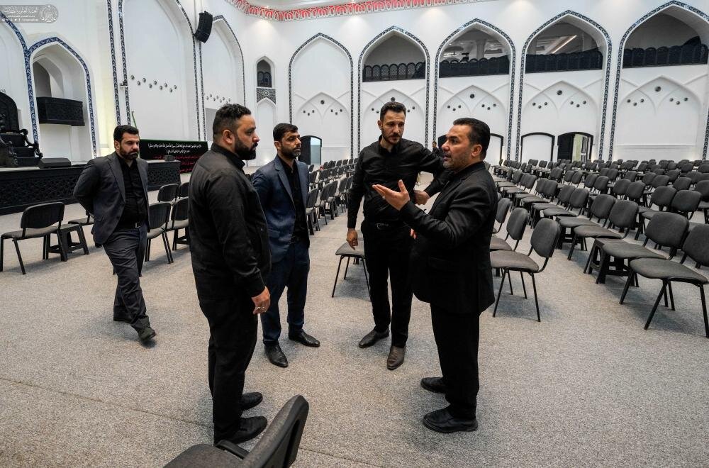 أقسام العتبة العلويّة المقدّسة تكثّف استعداداتها لإنجاح مؤتمر العلّامة الميرزا النائيني الدولي