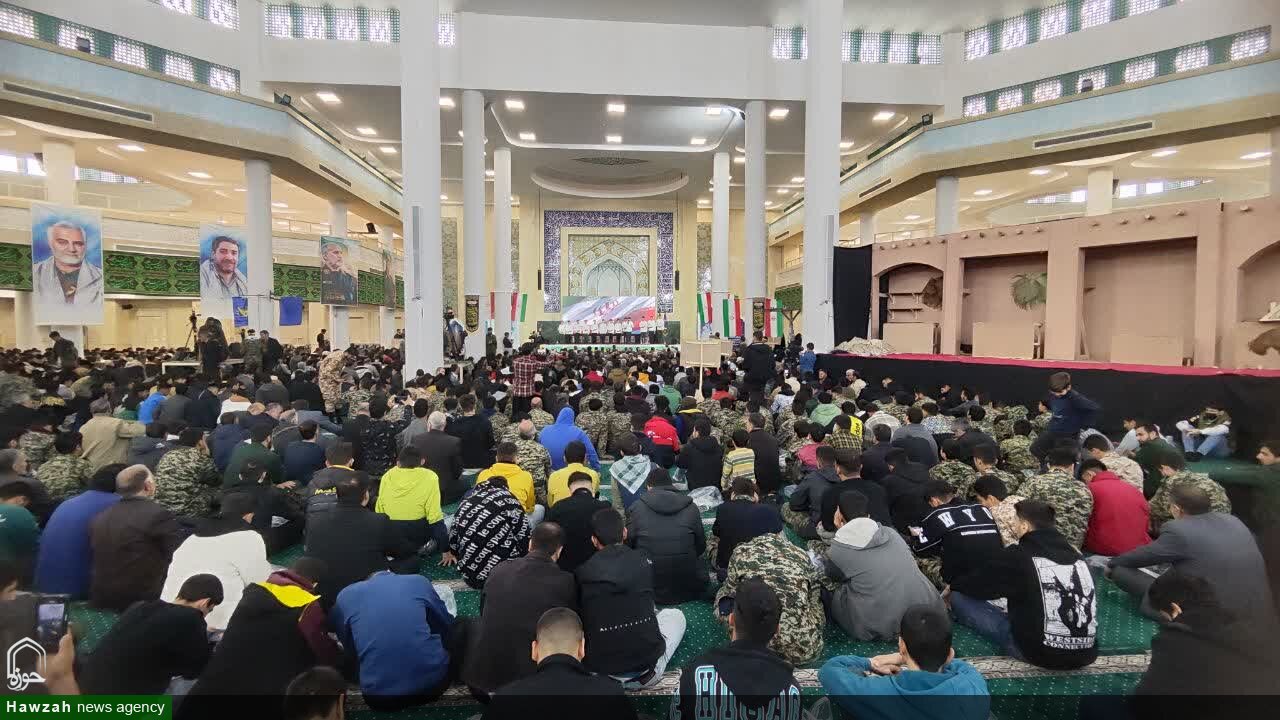 تصاویر / همایش بزرگ اقتدار بسیجیان در زنجان