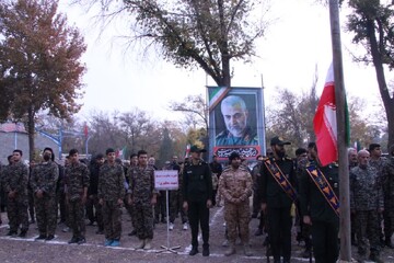 تصاویر / گردهمایی بسیجیان شهرستان البرز قزوین