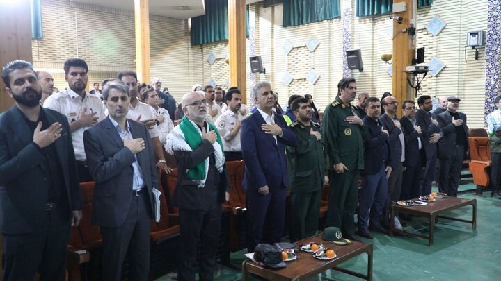 تصاویر/ چهارمین یادواره شهدای بهداشت، درمان و بهداری رزم استان قم