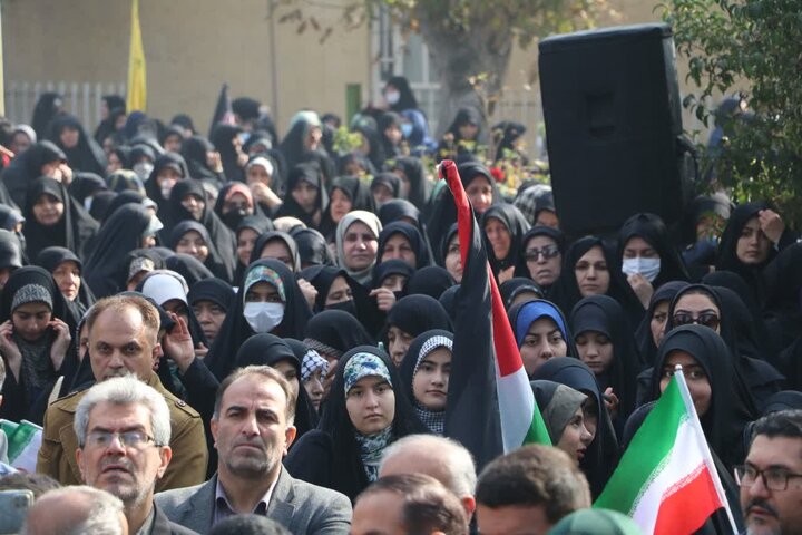 تصاویر / تشییع شهید گمنام در سازمان جهاد کشاورزی قزوین