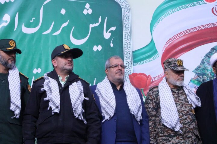 تصاویر / گردهمایی بزرگ بسیجیان شهرستان البرز در مصلی پیامبر اعظم(ص)