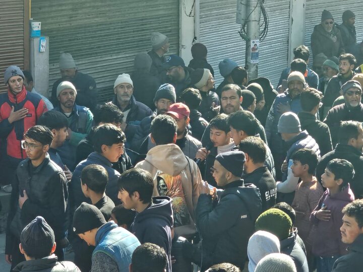 کارگل میں ایام فاطمیہ کی مناسبت سے مجالسِ عزاء اور جلوسِ عزاء برآمد