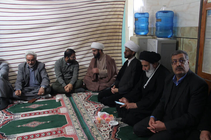 آیین تکریم و معارفه امام جمعه بخش مینوشهر شهرستان خرمشهر