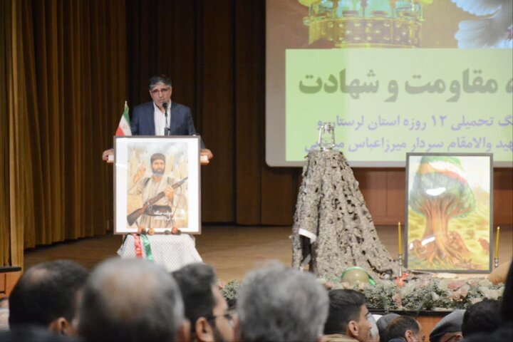 تصاویر/برگزاری محفل قرآنی گرامیداشت شهدای جنگ ۱۲ روزه در کوهدشت