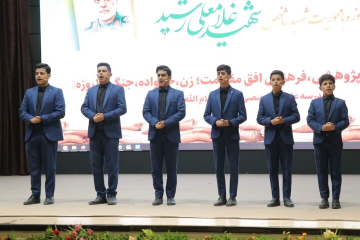 اولین یادواره شهدای اقتدار و مقاومت ملی خوزستان با محوریت شهید شاخص سردار غلامعلی رشید