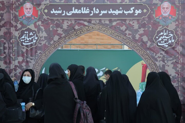 اولین یادواره شهدای اقتدار و مقاومت ملی خوزستان با محوریت شهید شاخص سردار غلامعلی رشید