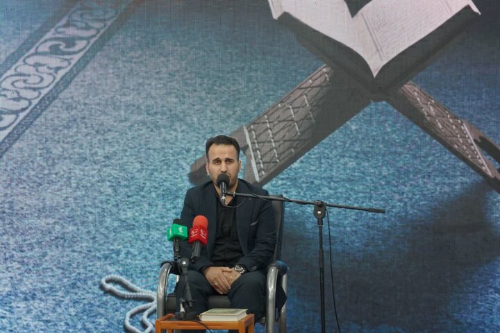 تصاویر/گردهمایی طلاب و دانشجویان بسیجی قم در آیین پیشگامان رهایی