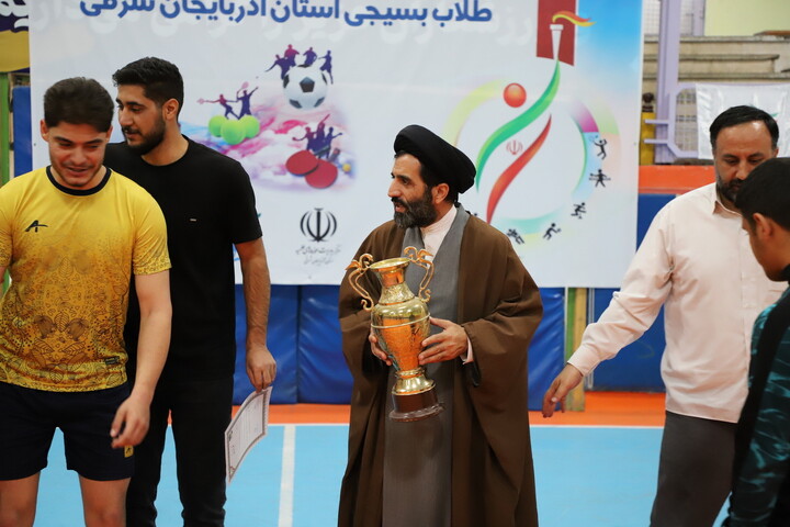 تصاویر | اختتامیه چهارمین المپیاد فرهنگی، ورزشی طلاب بسیجی آذربایجان شرقی