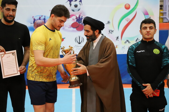 تصاویر | اختتامیه چهارمین المپیاد فرهنگی، ورزشی طلاب بسیجی آذربایجان شرقی