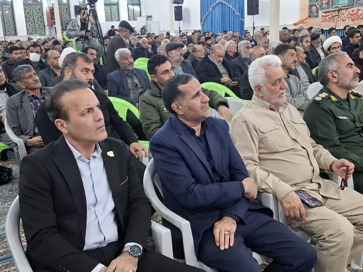 تصاویر/ چهل و پنجمین یادواره شهدای نوش آباد