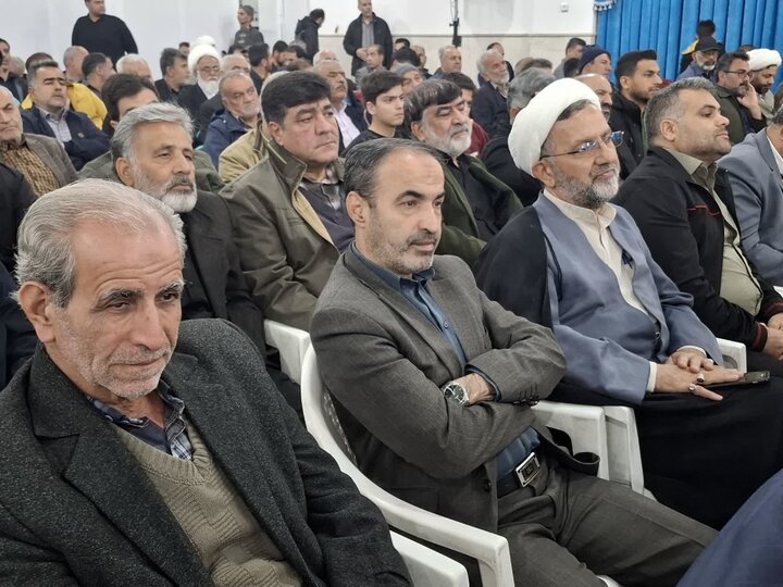 تصاویر/ چهل و پنجمین یادواره شهدای نوش آباد