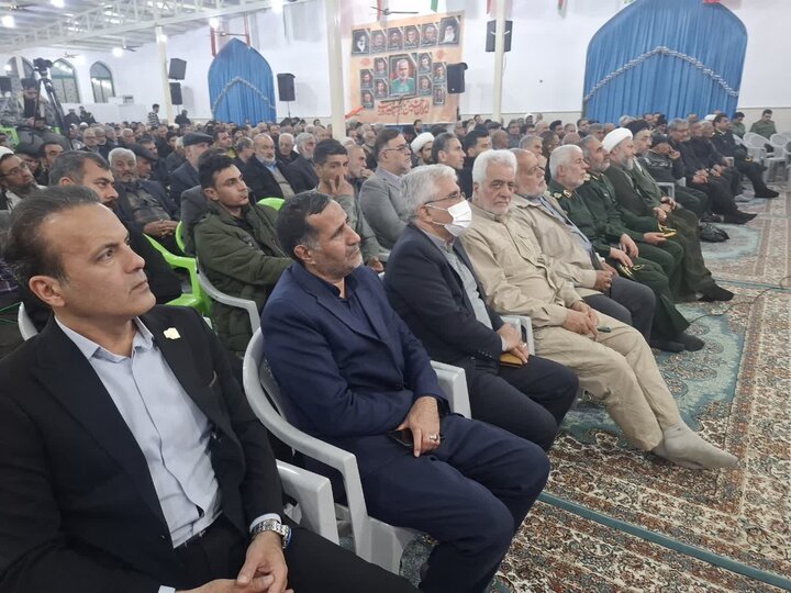 تصاویر/ چهل و پنجمین یادواره شهدای نوش آباد