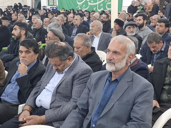 تصاویر/ چهل و پنجمین یادواره شهدای نوش آباد