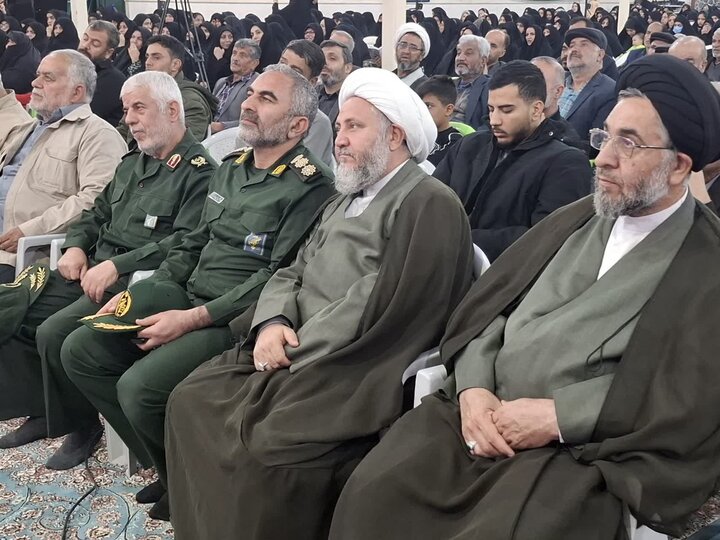 تصاویر/ چهل و پنجمین یادواره شهدای نوش آباد