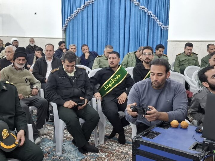 تصاویر/ چهل و پنجمین یادواره شهدای نوش آباد