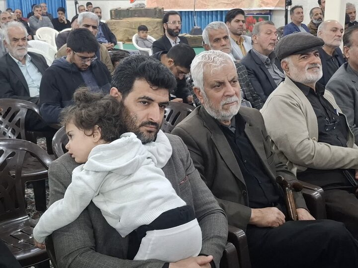 تصاویر/ چهل و پنجمین یادواره شهدای نوش آباد